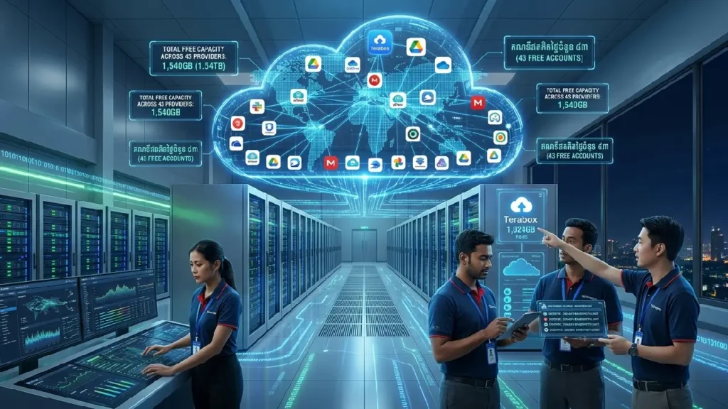 វិធីក្នុងការទទួលបាន Cloud Storage សម្រាប់ផ្ទុកទិន្នន័យរហូតដល់ 1.54TB ដោយឥតគិតថ្លៃ 1 Cloud Storage